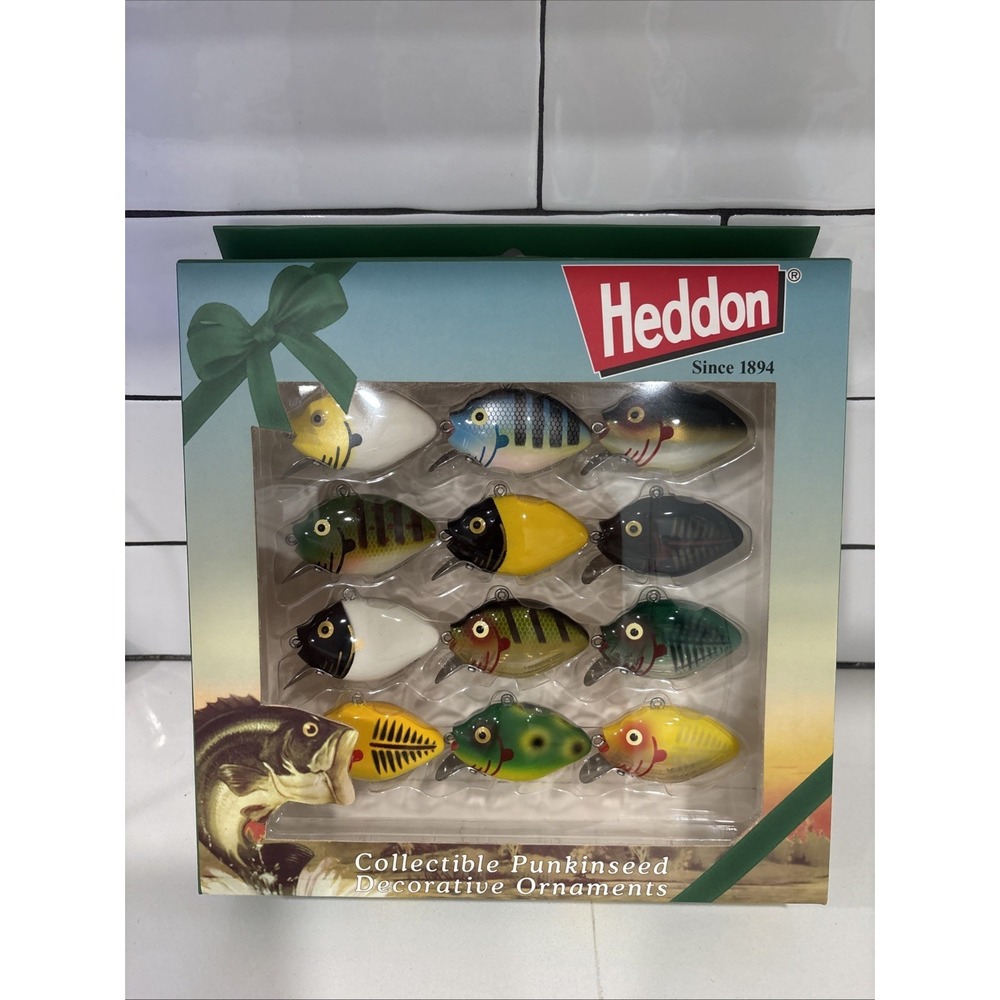 Heddon Collectible Punkinseed  Decorative Ornaments Collectors 2nd Edition*READ